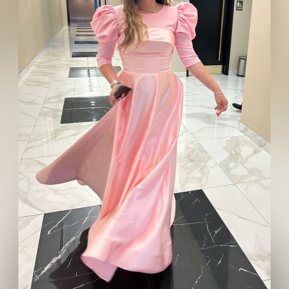 Light pink gown